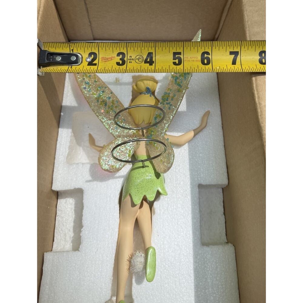 1990 Disney Tinker Bell Tree Topper Mickey Very Merry Christmas Rare OriginalBox - Picture 16 of 16